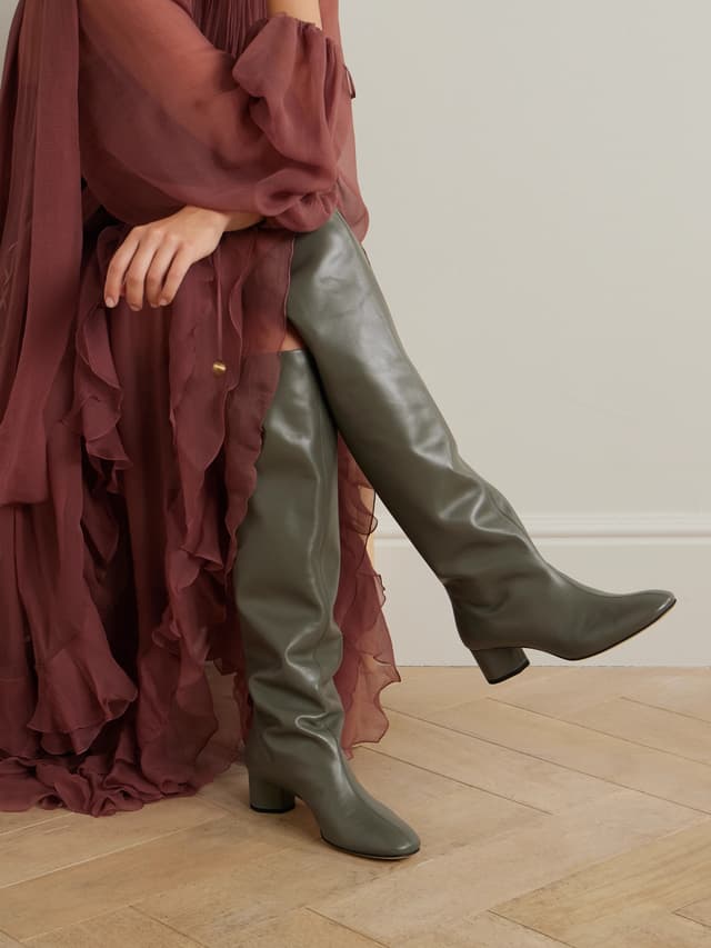 "Tall boots I can dance in, under $500"